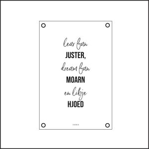 tuinposter lear fan juster